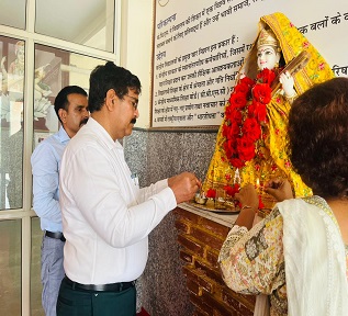 worship of Maa Sarswati