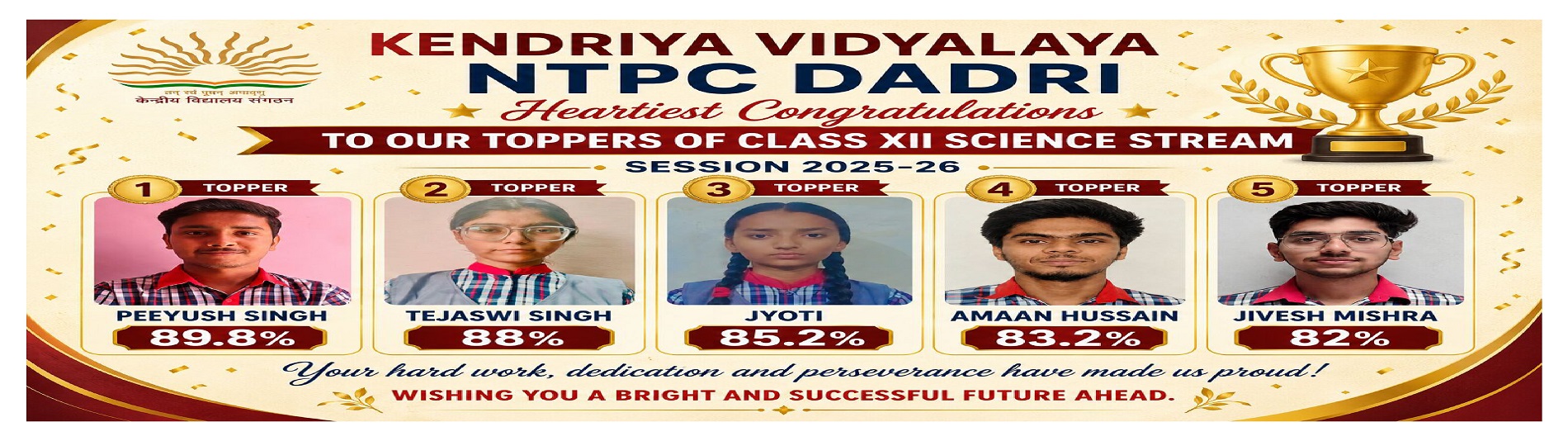 CLASS XII SCIENCE TOPPERS FINAL
