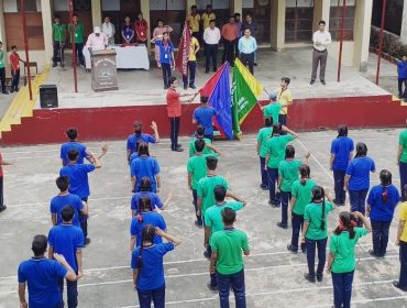 student council flag view