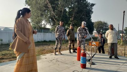 FIRE EXTINGUISHER DEMONSTRATION BY AIR FORCE (2025-26)