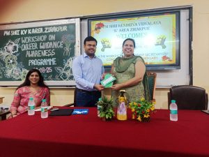 कैरियर मार्गदर्शन जागरूकता कार्यक्रम पर कार्यशाला