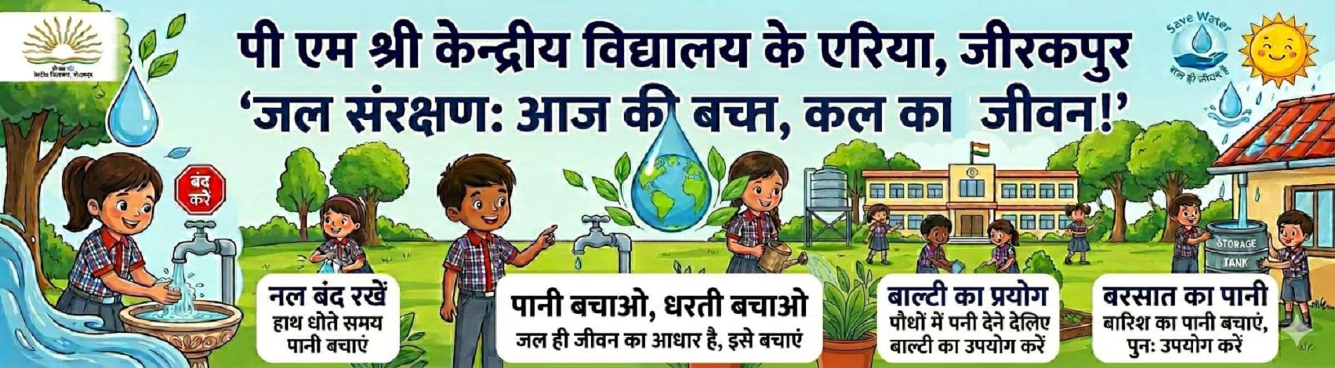 SAVE WATER SAVE LIFE