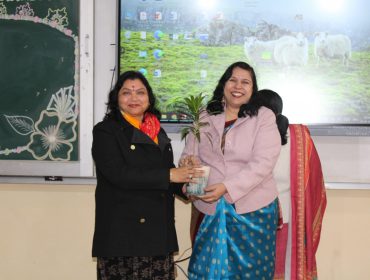 Welcome of Deputy Commissioner MAdam
