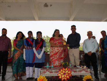 मुख्य अतिथि का स्वागत