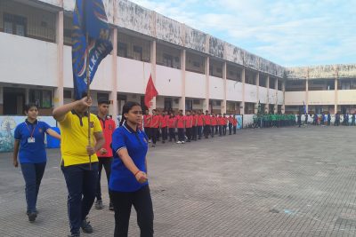 ANNUAL SPORTS DAY MARCHING