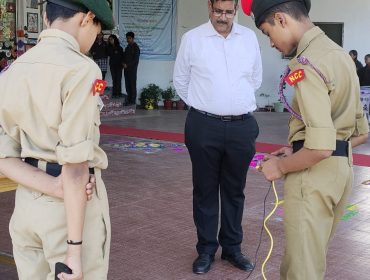 Visit of DC Sir