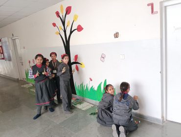painting by students