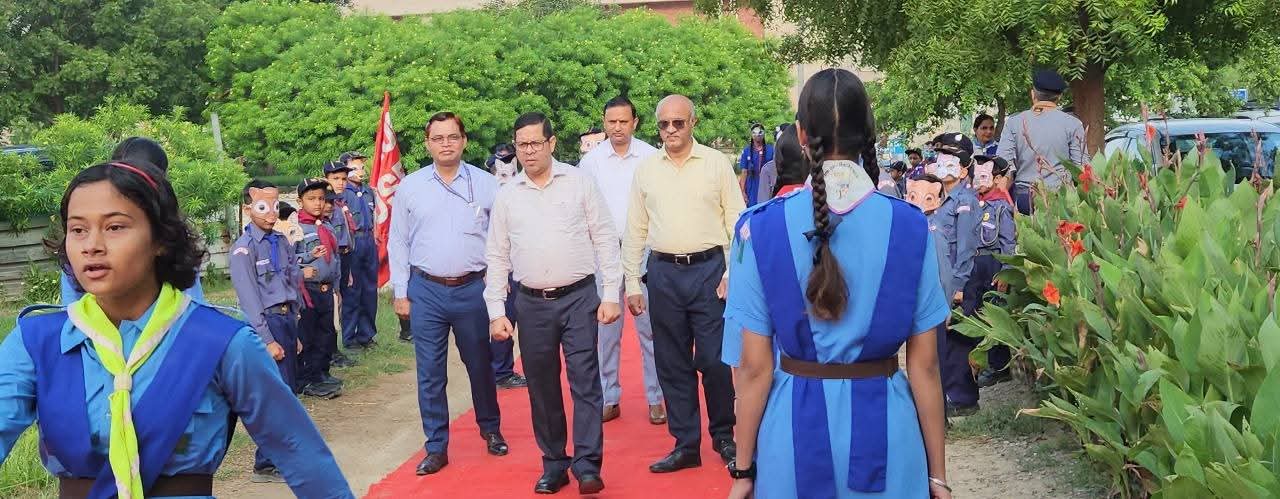 निरीक्षण टीम का दौरा