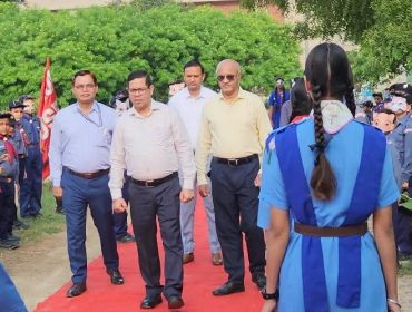 निरीक्षण टीम का दौरा