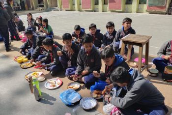 Community Lunch In Fun Day Activity