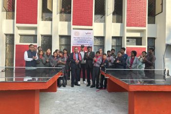 New Table Tennis Court Inauguration During Sports Day