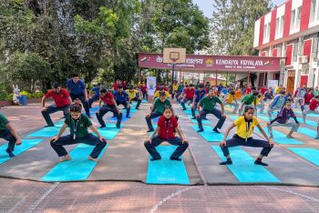 Yoga Training to Students