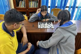 Chess Competition During Sports Day