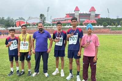 Medals in Athletics