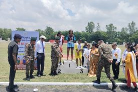 Athletics medal winner