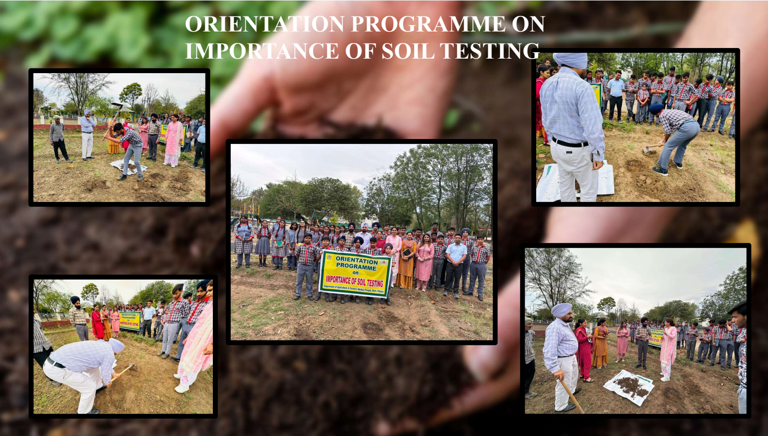 Orientation programe on Soil Testing