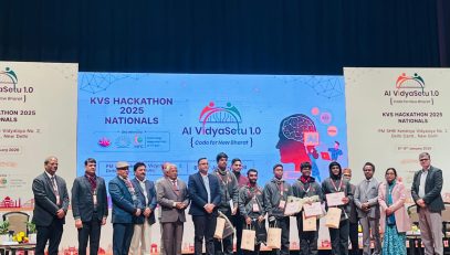best problem identification award in AI Vidyasetu setu 1.0 at National level