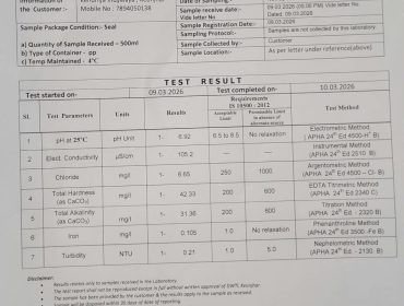 water testing