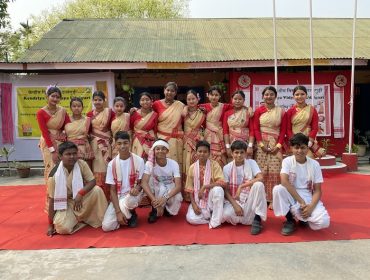 Bihu dance performed by students of KV Udalguri