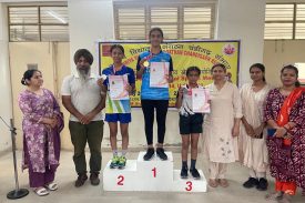 shaan kaur won medal for skating in regional sports