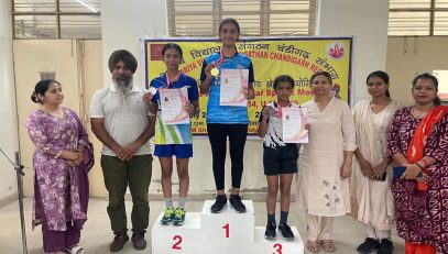 shaan kaur won medal for skating in regional sports