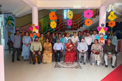 Staff photo with Additional Commissioner mam and Deputy Commissioner sir