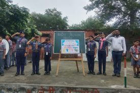 Youth Day celebration by Scouts and Guides