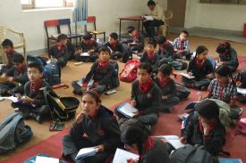 Primary students during EBSB programme