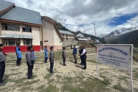 Scouts & Guides Receiving Chief Guests