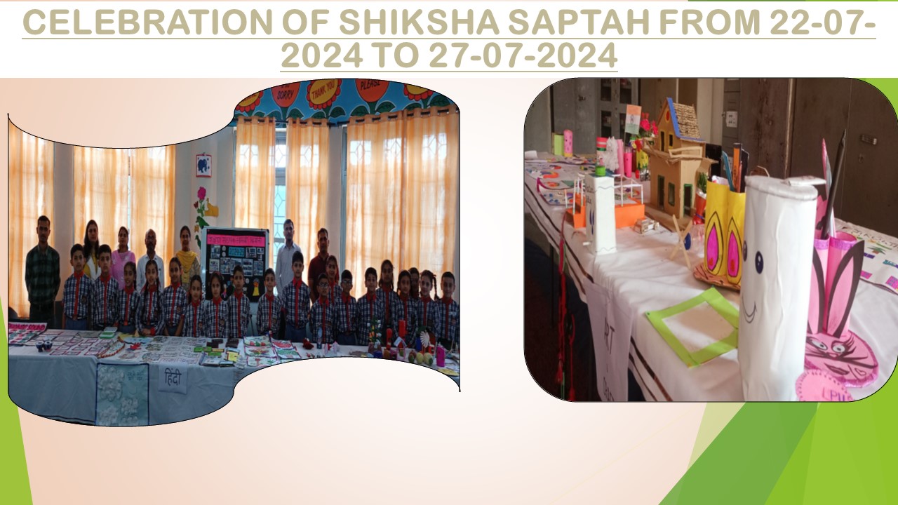 Celebration of Shiksha Saptah