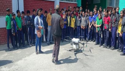 नोनी विश्वविद्यालय सोलन के लिए भ्रमण