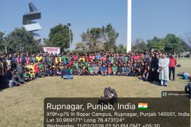 Exposure visit of secondary classes at IIT Ropar