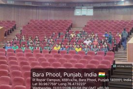 Exposure visit of secondary classes at IIT Ropar