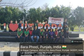 Exposure visit of secondary classes at IIT Ropar