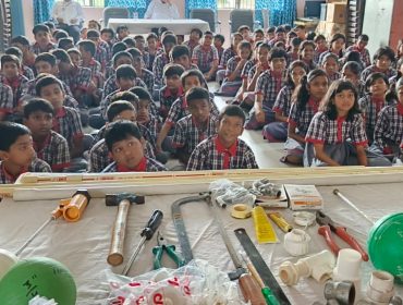बैगलेस डे के तहत प्लंबिंग गतिविधि (4)