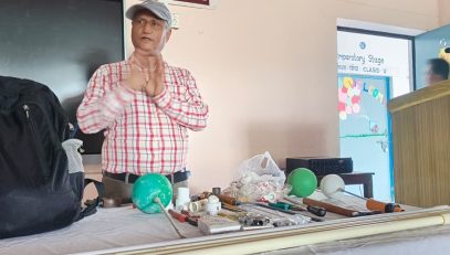 बैगलेस डे के तहत प्लंबिंग गतिविधि (2)