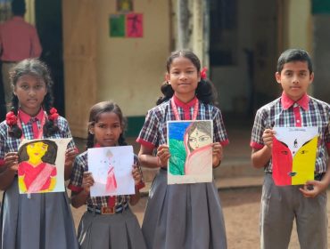 आदिवासी दिवस पेंटिंग गतिविधि