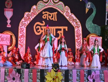 lit up the stage with traditional dance