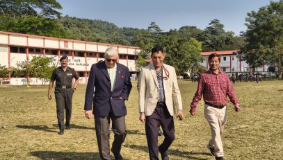 School visit of Rear Admiral Shri Vivek Hande
