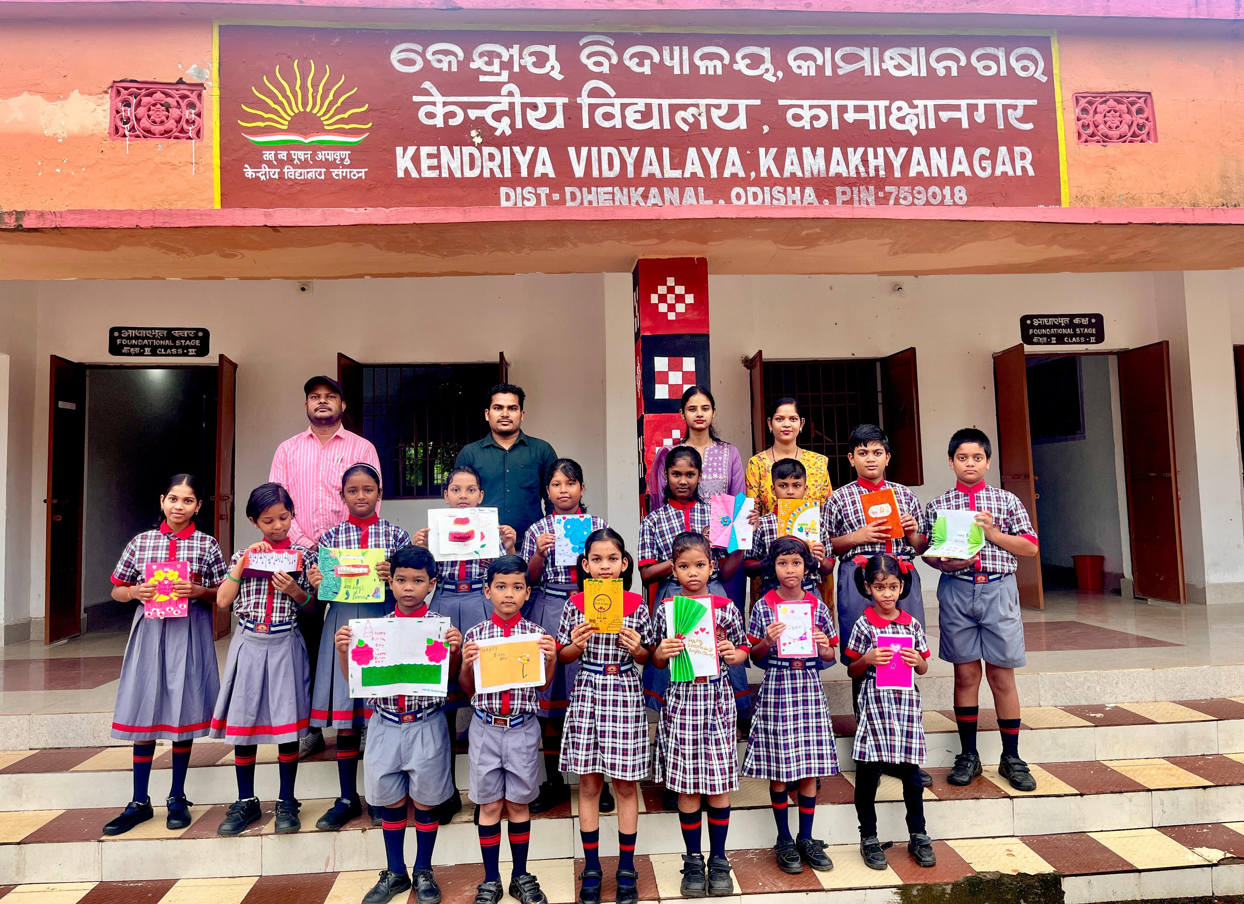 winners of birthday card making competition