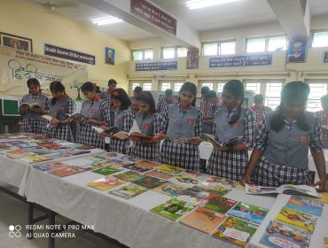 Hindi Pakhwada display of books