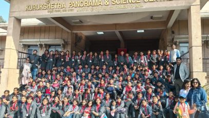 Science centre Panorama Kurushetra visit (under RAARashtriya Avishkar Abhiyan) Group Photo