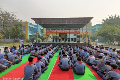 scouts camp assembly